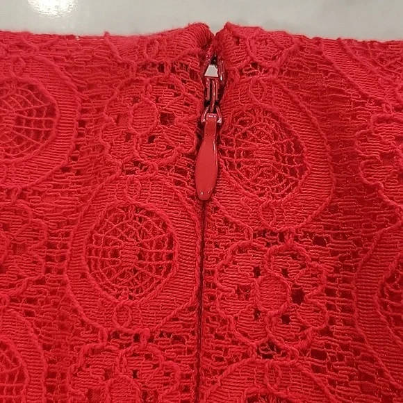 Red Lace Dress - Picture 5 of 7